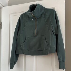 Women's scuba funnel neck 1/2 zip